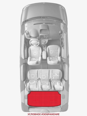 ЭВА коврики «Queen Lux» багажник для Nissan Tino